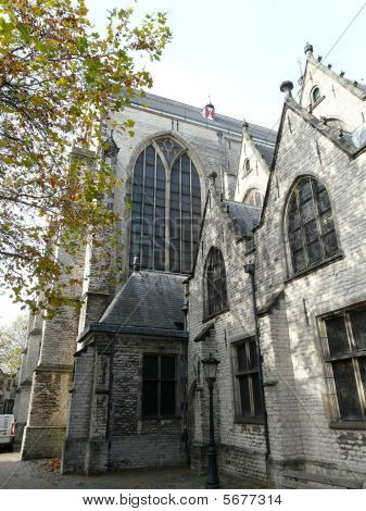 Jans Kerk ซินท์ของ Grote Kerk สเกาดา ฮอลแลนด์