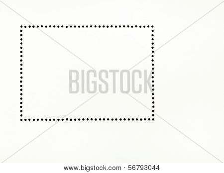 Background From Reverse Side Of Postage Stamp