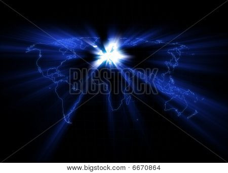 World Map - Europe