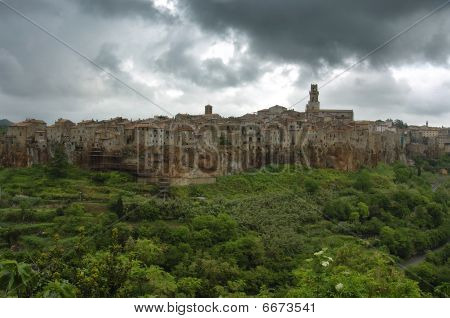 Pitigliano zataženo