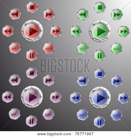 Button player