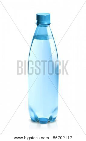 Water bottle, vector icon