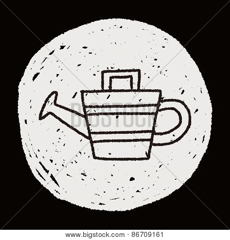 Doodle Watering Can