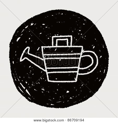 Doodle Watering Can