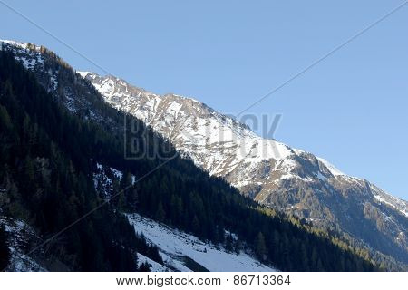 Winter Alps Austria