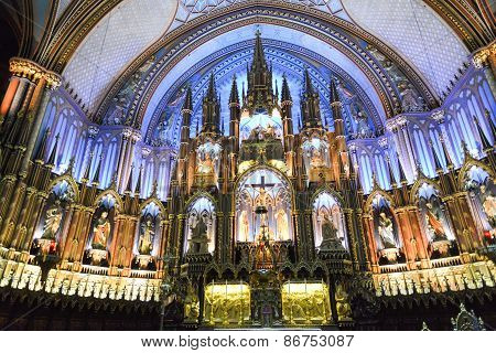 Notre Dame Basilica - Montreal, Canada