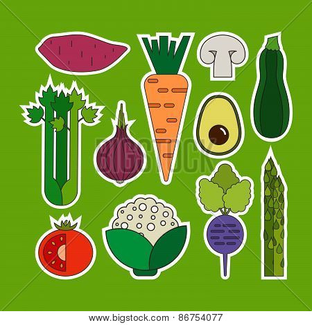 Vegetable Icons
