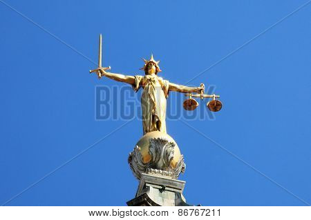 Scales of Justice Old Bailey