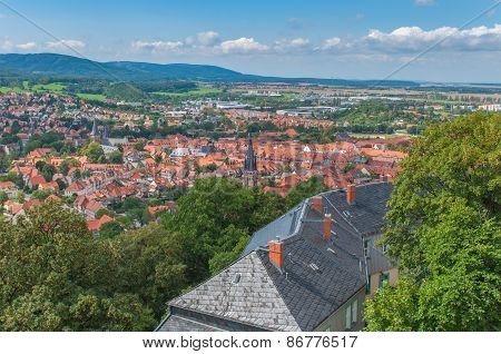 View from Wernigerode Castle.