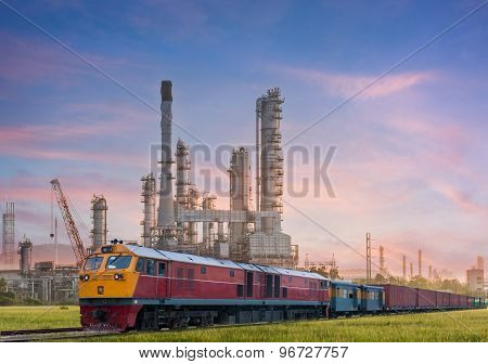 Industrial Plant Power Station And Train
