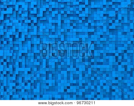 Random Elevated Cubes Background