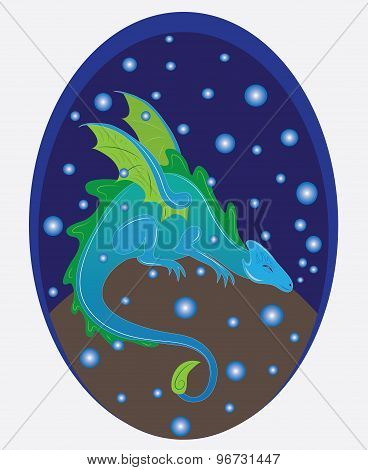The sleeping water dragon.
