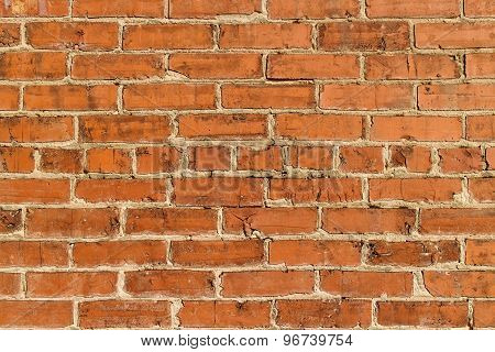 Brick wall texture.