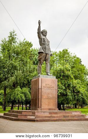 Monument of Betalu Kalmykov in Nalchik, Kabardino-Balkaria
