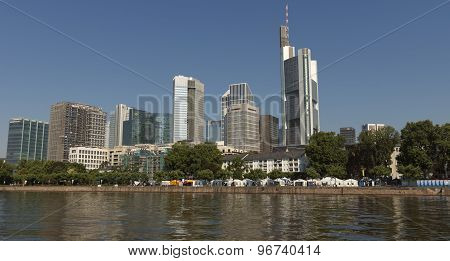 View Of Frankfurt Am Main, Germany