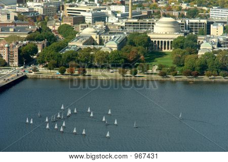 Pohled na Boston
