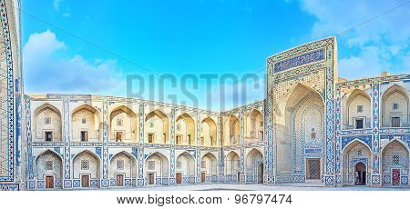 The Courtyard With Tiled Decoration