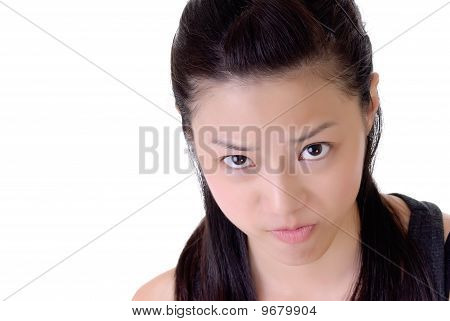 Mulher com raiva