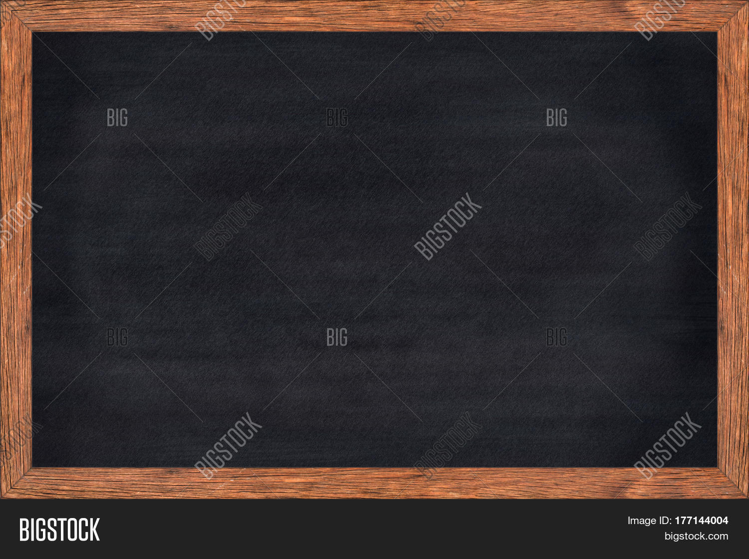 Chalkboard Wood Frame Image & Photo (Free Trial) Bigstock