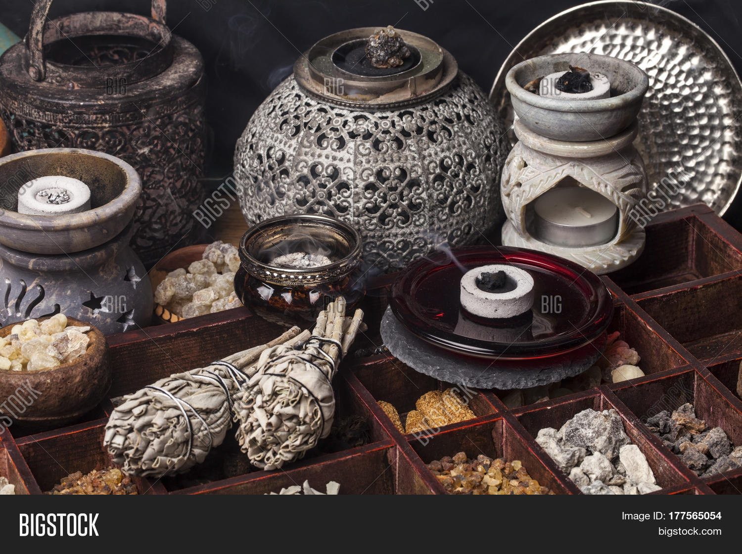 Various Kinds Incense Image & Photo (Free Trial) Bigstock