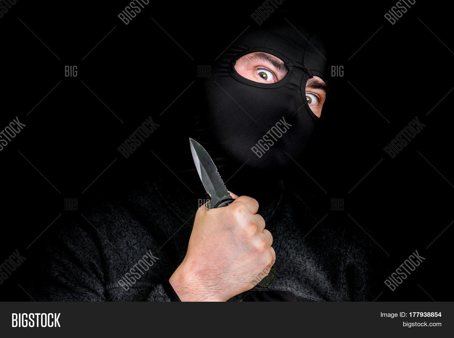 Masked Man Balaclava Image & Photo (Free Trial) Bigstock