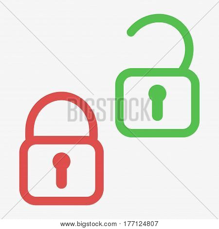 Lock Unlock Icon