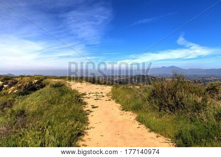 Hiking Trail At The Top Of The World In Laguna Beach