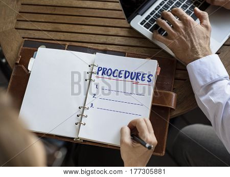 Procedures List Planning Lines Strategy