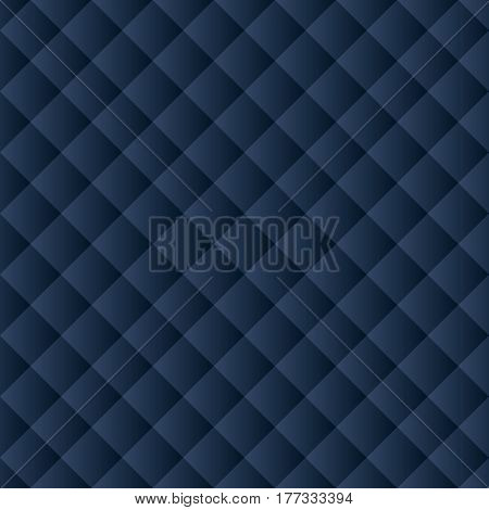 Seamless geometric vector pattern with shapes overlaping each other in rows. Minimalisic wallpaper.