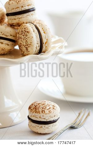 Schokolade macarons