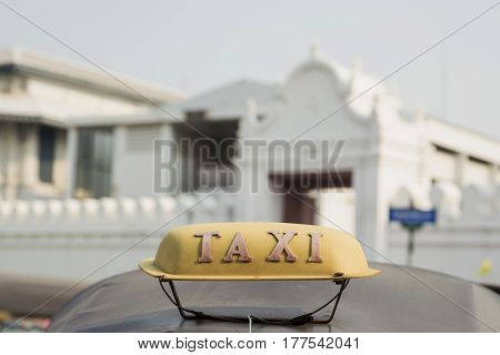 Taxi At Grand Palace