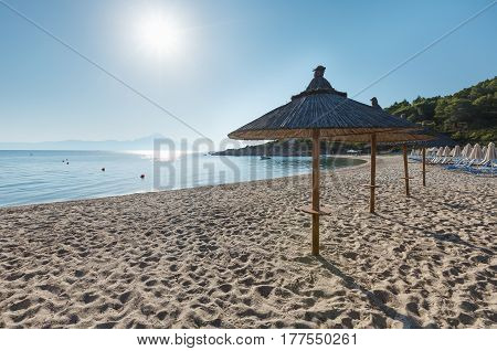 Summer Morning Beach.