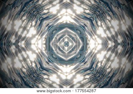 Abstract Water Mandala