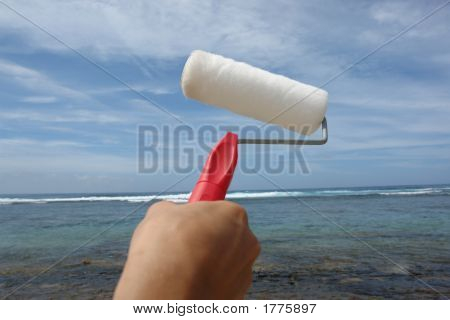 Paint The Sky And The Cloud,