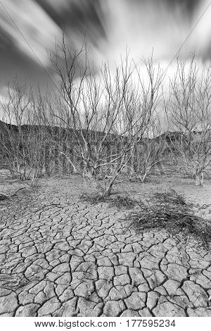 Protected natural landscape Barrancos de Gebas, Alhama de Murcia, Murcia province, Spain