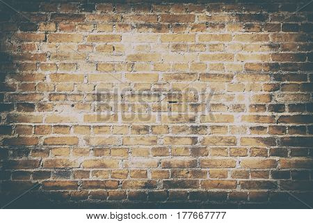 Background of dirty old wall brick texture wallpaper