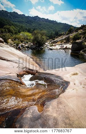 Landscape at Pedrisa, Comunity of Madrid in Spain