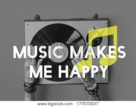 Listen Music Entertain Melody Harmony