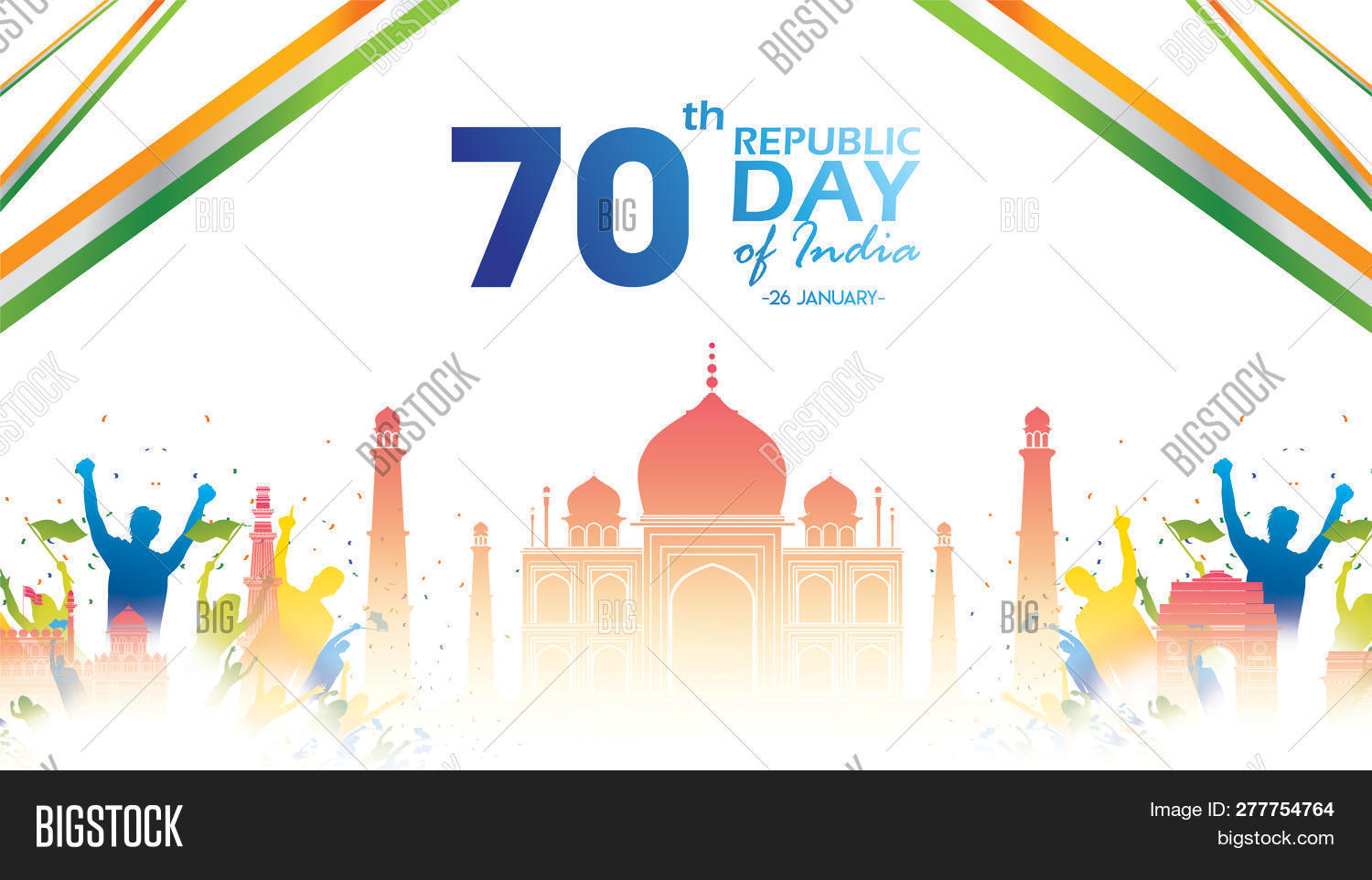 Happy Indian Republic Image Photo Free Trial Bigstock