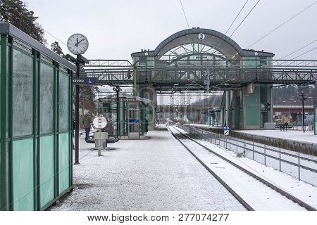 Details From Tumba Commuter Rail Station