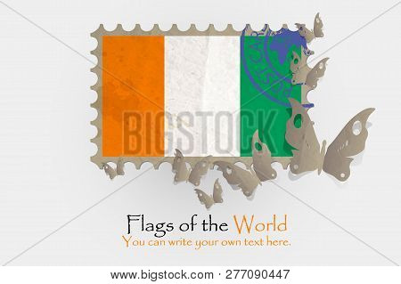Vector Flag Measurements With Butterflies From Paper Cte Divoire