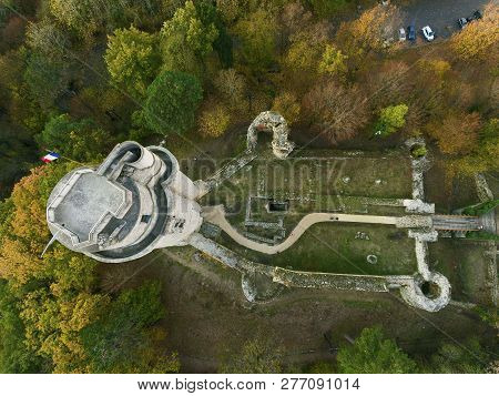 Tower Of Montlhery In The Essonne, France