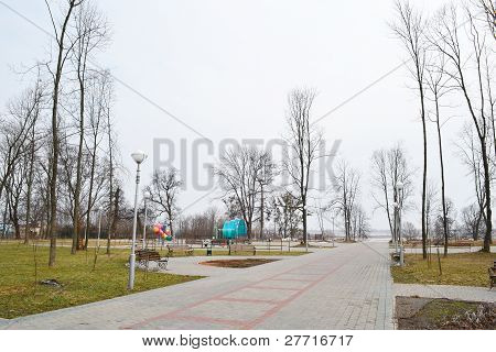 Parco nella città di Stolin