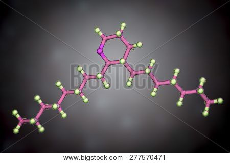 Thromboxane Molecule, A Lipid Eicosanoid Produced In Platelets, Has Vasoconstrictor Function, A Pote