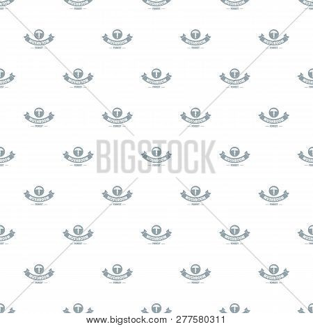 Mushroom Organic Pattern Vector Seamless Repeat For Any Web Design