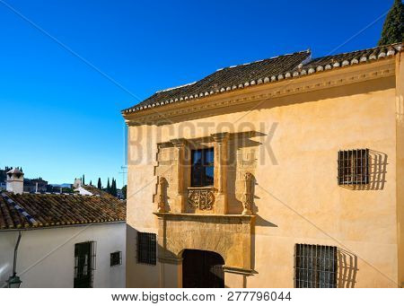 Albaicin of Granada Porras house of Andalusia muslim Spain