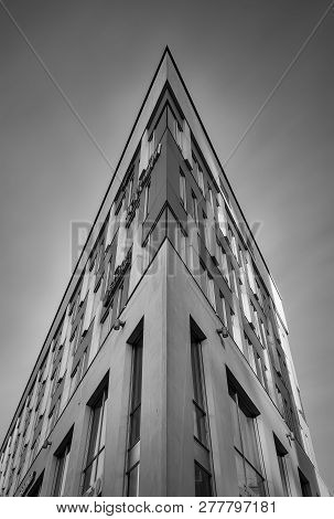 Malmo, Sweden - January 05, 2019: New Building At Hyllie In Malmo. A New District Of Malmö, For A Pr