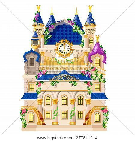 Fairytale Castle Vector Photo Free Trial Bigstock