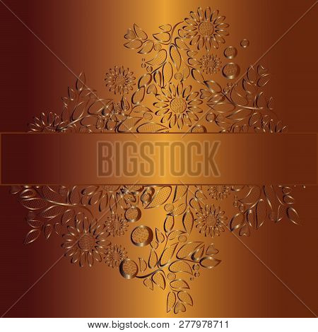 Floral Corner Design Vector Photo Free Trial Bigstock