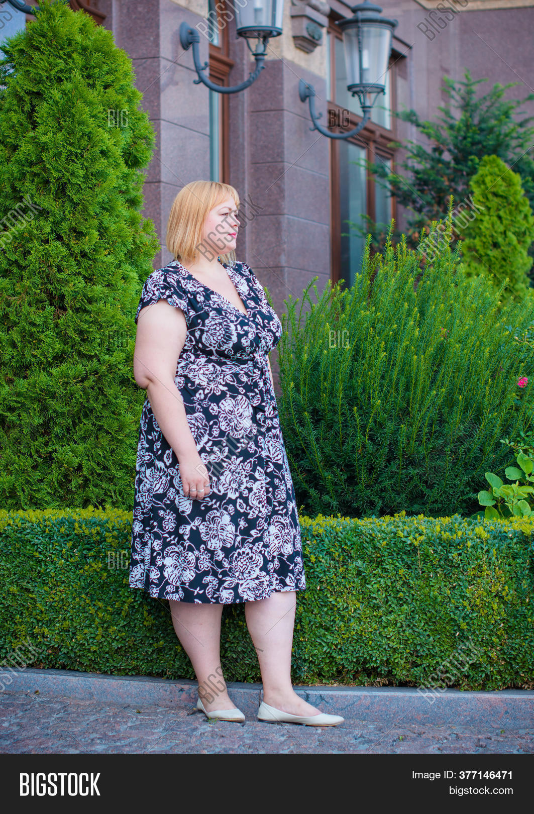 Happy Overweight Woman Image Photo Free Trial Bigstock Overweight woman running on trainer treadmill. happy overweight woman image photo